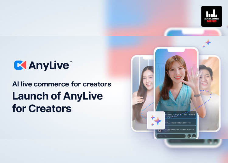 AnyMind Group Rolls Out AnyLive For Creators Enabling Them To Generate Their Own AI Avatars