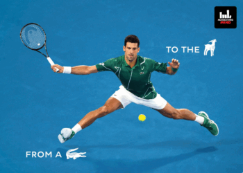 Lacoste Turns Crocodile Into GOAT As Novak Djokovic Shines At US Open