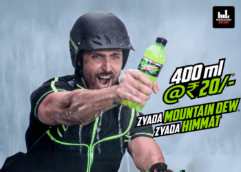 Hrithik Roshan Fronts Mountain Dew’s New Rs 20 400ml Pack In Thrill-Packed Campaign