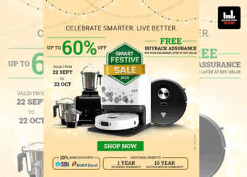 MecTURING, Smart Festive Sale 2025, Aditya More, AI-powered home tech, smart living, MopX Series, Biomimetic Dual Rotating Mop Technology, festive offers, robotic vacuum cleaner, smart appliances MecTURING Launches ‘Smart Festive Sale 2025’ Campaign, Blending Big Discounts With AI-Powered Home Tech For A Smarter Festival