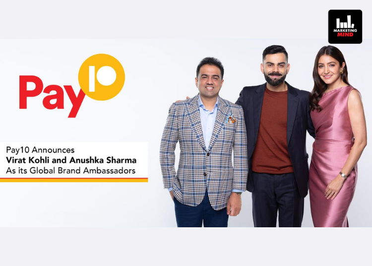 Pay10 Appoints Virat Kohli & Anushka Sharma As Global Brand Ambassadors Ahead Of UPI App Launch