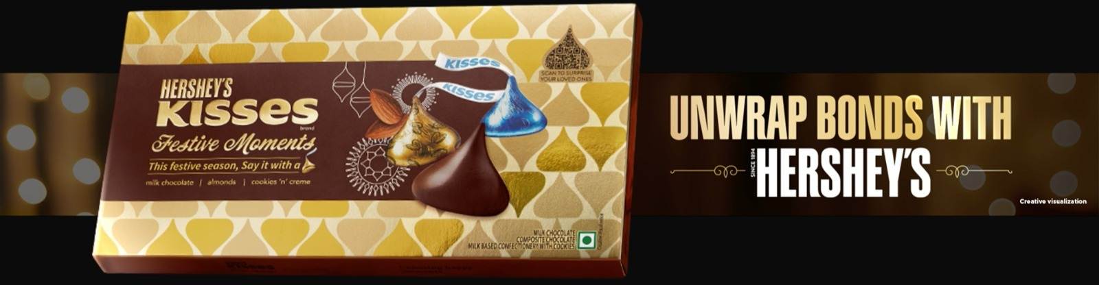 Hershey’s Rolls Out 3D CTV Masthead With Frodoh For Festive Season