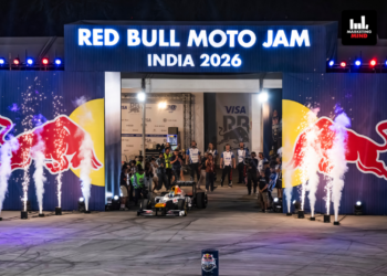 Red Bull Brings F1 Back To India As Arvid Lindblad Drives RB8 At Moto Jam Delhi