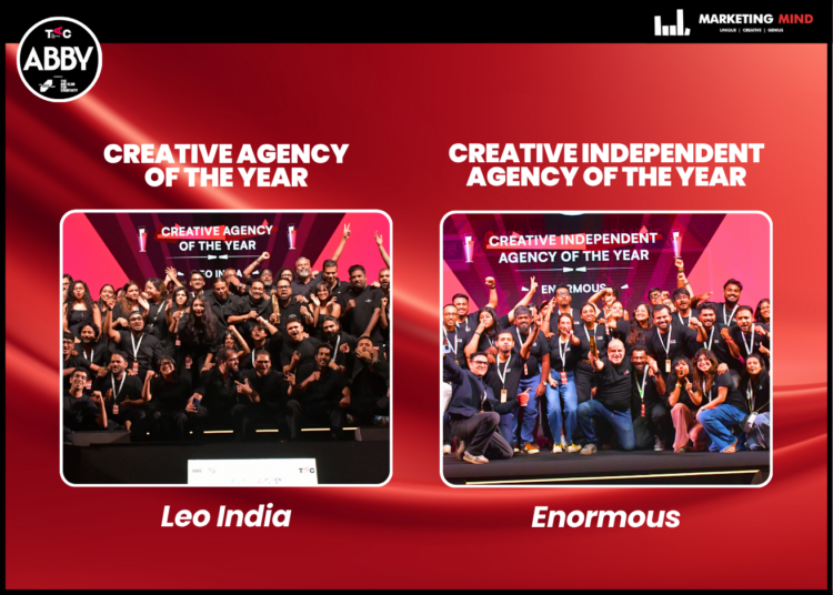 ABBYs 2026 Leo India Named Creative Agency Of The Year; Enormous Tops Independent Agency Rankings