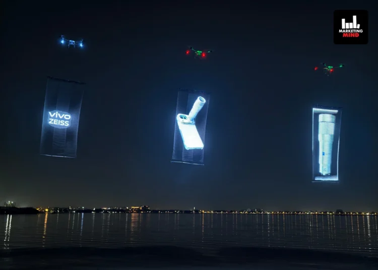 vivo Lights Up Hyderabad Skyline with Flying LED Experience for X300 Ultra and X300 FE Launch