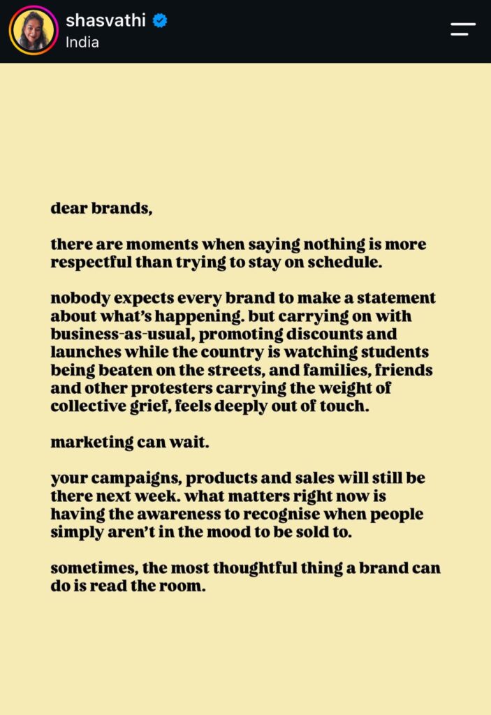 When The Streets Speak, Should Brands? Sonam Wangchuk, Amul, LinkedIn, Instagram, Marketing Mind, Gen Z, Karthik Srinivasan, Black Lives Matter, #MeToo Marketing, Brand Marketing, Digital Marketing, Brand Activism, Brand Purpose, Corporate Communication, Crisis Communication, Consumer Trust, Reputation Management, Social Media Marketing ,Brand Marketing, Digital Marketing, Brand Activism, Brand Purpose, Corporate Communication, Should brands speak on social issues, What is brand activism, Consumer Trust